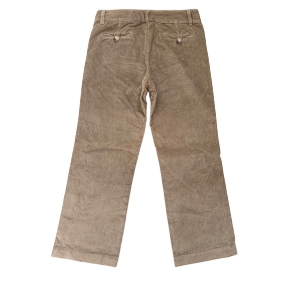 Red Valentino Wide Leg Corduroy Trouser Pants Crop Fall Y2k - Picture 7 of 7